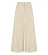 Max Mara Disco Sabbia Wide Leg Jeans In Neutral