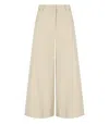 Max Mara Disco Sabbia Wide Leg Jeans In Neutral