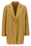 Max Mara Tailored Stitched Pocketed Vent Blazer