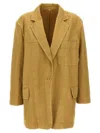 Max Mara Tailored Stitched Pocketed Vent Blazer