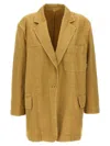 Max Mara Tailored Stitched Pocketed Vent Blazer
