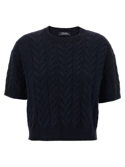 Max Mara 's 'dominus' Sweater In Blue