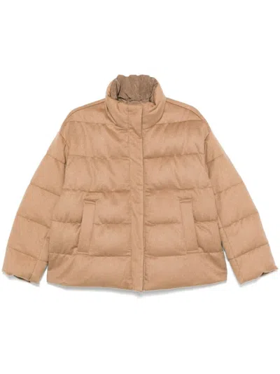 Max Mara Donatello Jacket In Brown