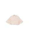 Max Mara Donna Flared Cape In Pink