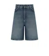 Max Mara Donnola Blue Bermuda In Blue