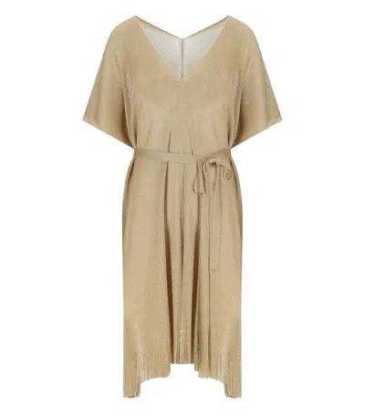Max Mara Donnola Gold Kimono