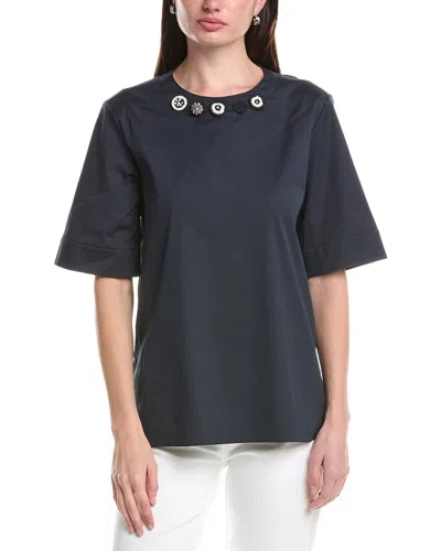 Max Mara Dora Shirt In Blue