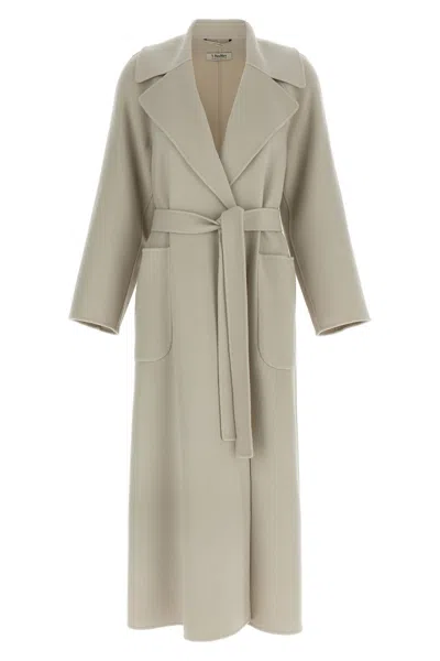 Max Mara 'doris' Coat In Neutral