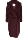 Max Mara Cherry Tedgirl Teddy Bear Icon Coat Coat In Brown