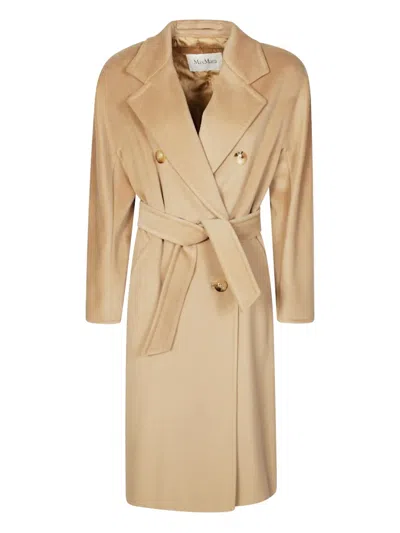 MAX MARA DOUBLE-BREASTED BELTED COAT