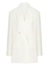 Max Mara Double-breasted Tailored Blazer With Notched Lapels
