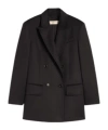 Max Mara Zibeline Camel Olimpia Jacket In Black