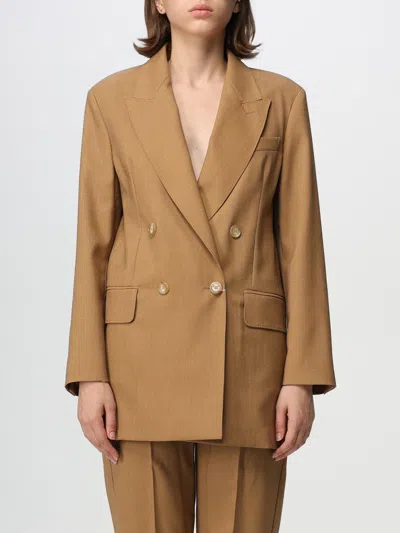 MAX MARA DOUBLE-BREASTED BLAZER IN WOOL BLEND,392980042