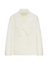 Max Mara Double-breasted Blazer In Neutral