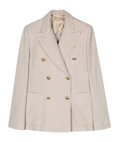MAX MARA MAX MARA JADI STRIPED SINGLE-BUTTONED BLAZER