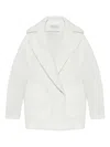 Max Mara Double-breasted Blazer In White