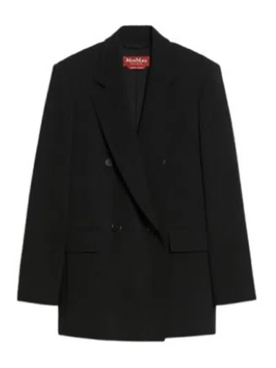 MAX MARA DOUBLE-BREASTED CADY BLAZER MIRELLA
