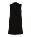 Max Mara V-neck Sleeveless Blazer