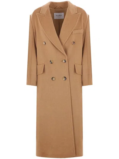 MAX MARA DOUBLE-BREASTED CAMEL COAT
