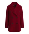Max Mara 's  Double-breasted Coat In Red