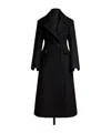 Max Mara Double-breasted Coat In Black