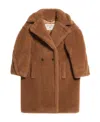 Max Mara Double Breasted Coat In Brown