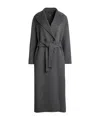 Max Mara Double Breasted Coat In Gray