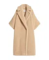Max Mara Coat Woman Yellow Cream In Nude