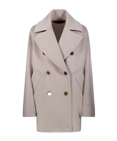 MAX MARA MAX MARA ATELIER DOUBLE-BREASTED LONG-SLEEVED COAT