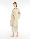 Max Mara Double-breasted Double-faced Wool Coat In Sand