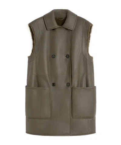 MAX MARA MAX MARA DOUBLE-BREASTED GILET
