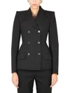 Max Mara Sabina Tailored Wool Blazer In Black