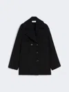 Max Mara Double-breasted Jacket In Black
