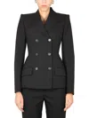 Max Mara Sabina Tailored Wool Blazer In Black