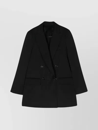 MAX MARA DOUBLE BREASTED JACKET FLAP POCKETS