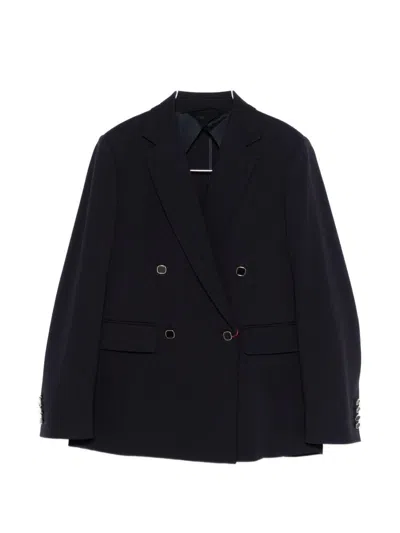 MAX MARA DOUBLE-BREASTED JACKET MODEL "RIVIERA"