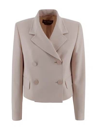 Max Mara Double-breasted Jacket In Neutral