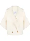 Max Mara Double-breasted Jacket In Neutral