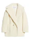 Max Mara Olga Oversized Alpaca And Wool Coat In Neutral