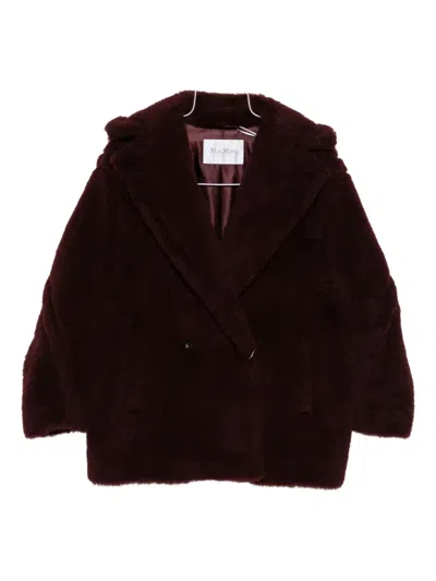 Max Mara Double-breasted Jacket In Black