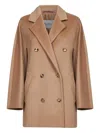 Max Mara Double-breasted Lapel-collar Coat