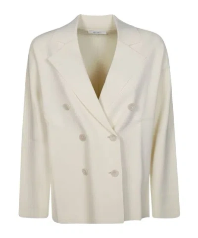 MAX MARA MAX MARA DOUBLE-BREASTED LONG-SLEEVED JACKET