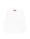 Max Mara Double-breasted Pocket Jacket In White