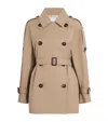 Max Mara Caroline Cotton-blend Trench Coat In Brown