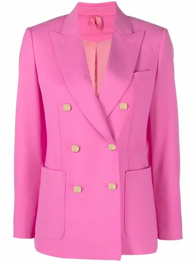 MAX MARA DOUBLE-BREASTED TAILORED BLAZER