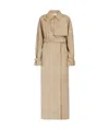 Max Mara Double-breasted Trench Coat In Nude