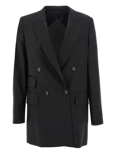 MAX MARA DOUBLE-BREASTED WOOL BLAZER
