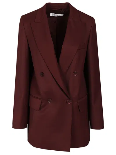 MAX MARA DOUBLE-BREASTED WOOL BLAZER