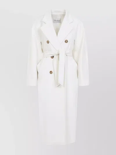 MAX MARA DOUBLE-BREASTED WOOL CASHMERE COAT