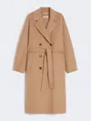 Max Mara Double-breasted Wool Coat In Neutral
